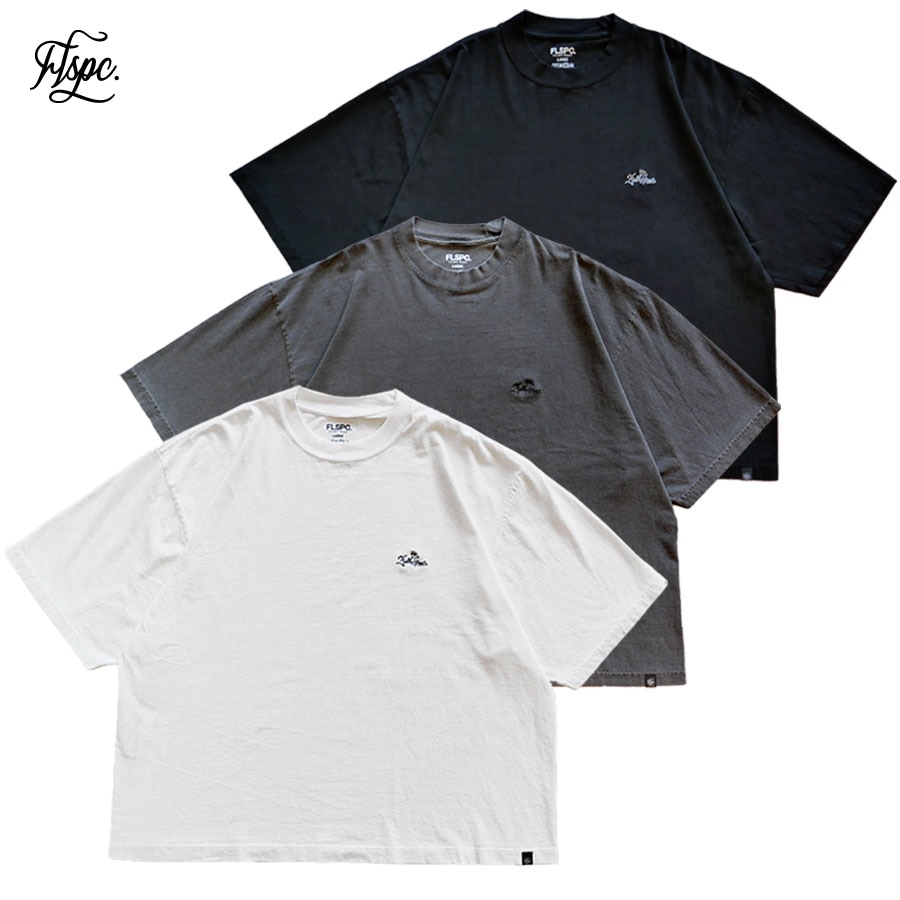 FLSPC. : GARMENT DYE DROP SHOULDER