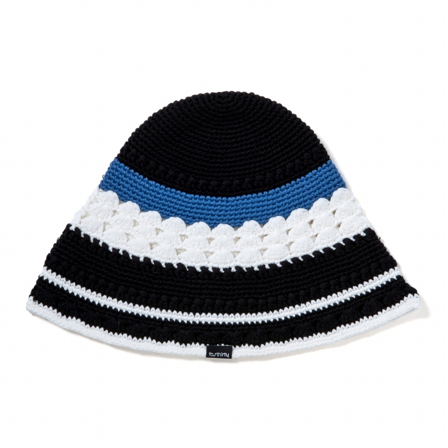 430 : KNIT LINE HAT