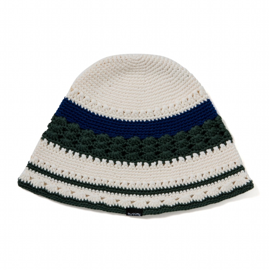 430 : KNIT LINE HAT