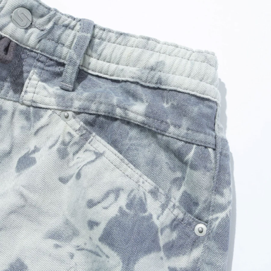 SILAS : UNEVEN DYED SHORTS