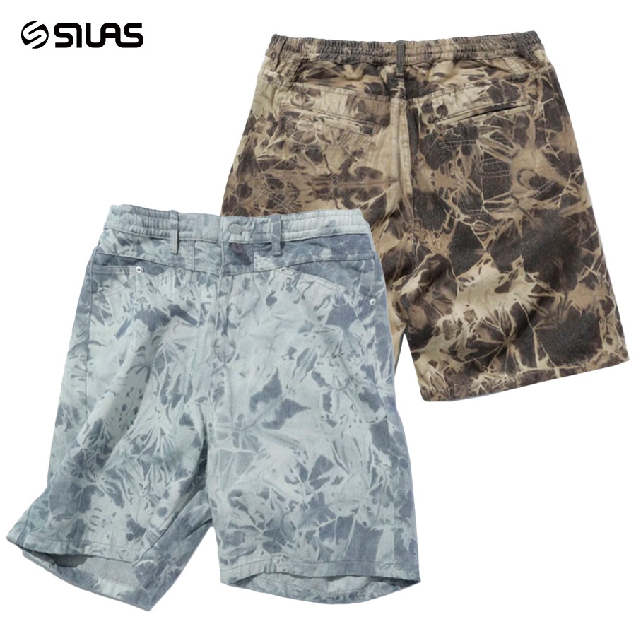 SILAS : UNEVEN DYED SHORTS