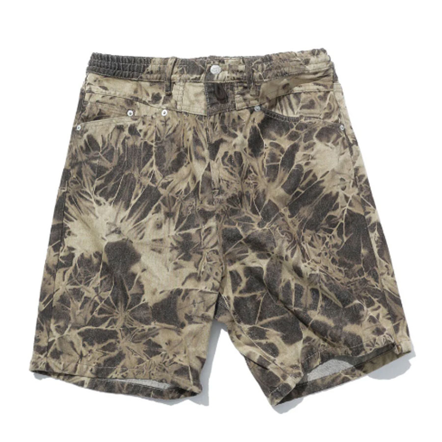SILAS : UNEVEN DYED SHORTS
