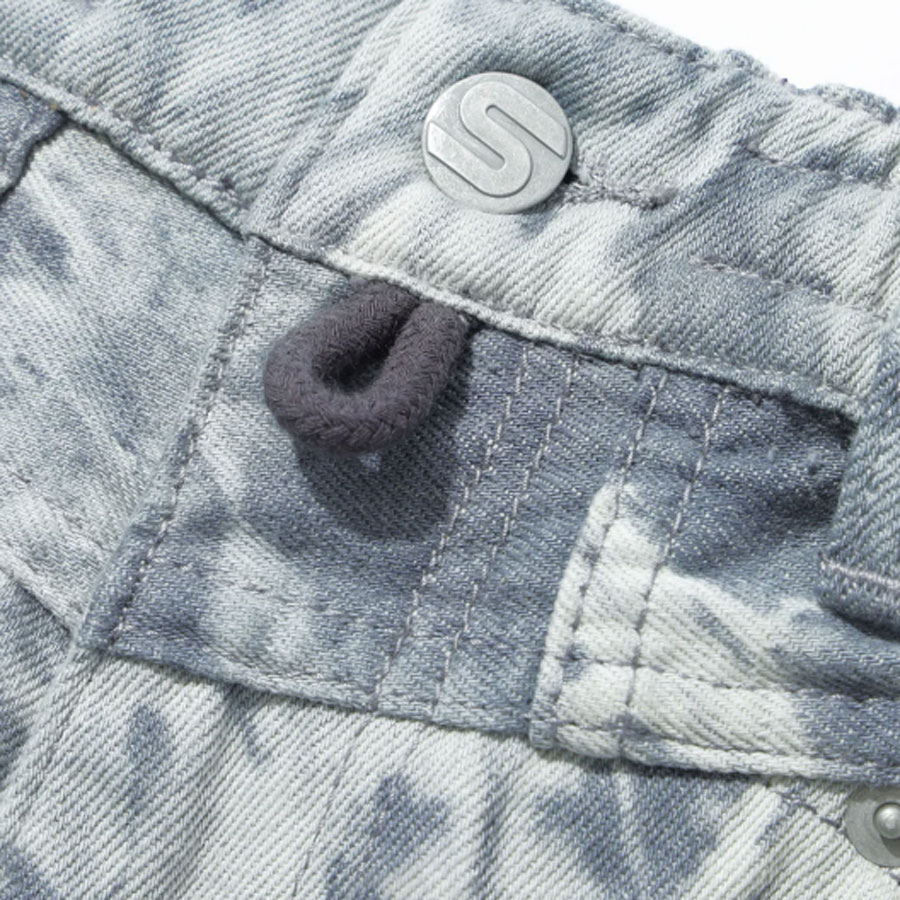 SILAS : UNEVEN DYED SHORTS