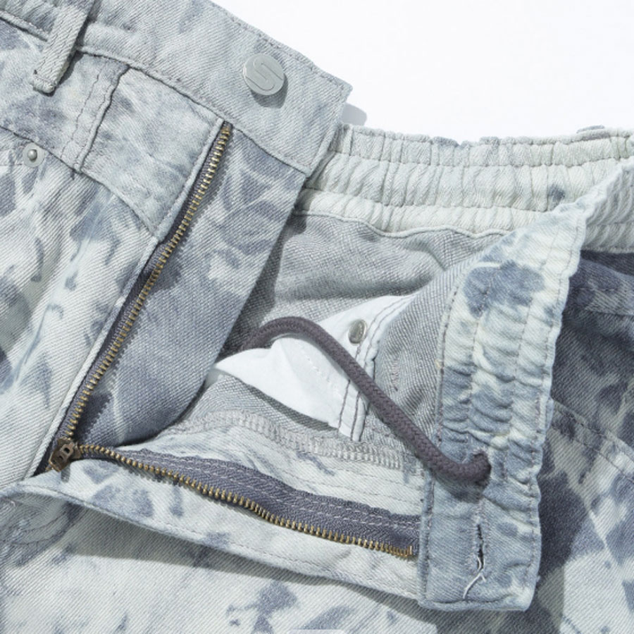 SILAS : UNEVEN DYED SHORTS