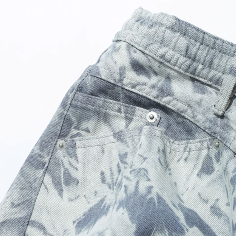SILAS : UNEVEN DYED SHORTS