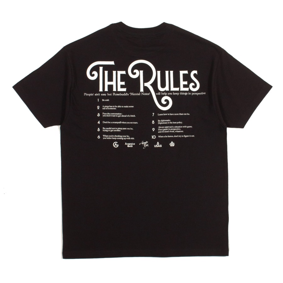ACAPULCO GOLD : PIMPIN' AIN'T EASY TEE