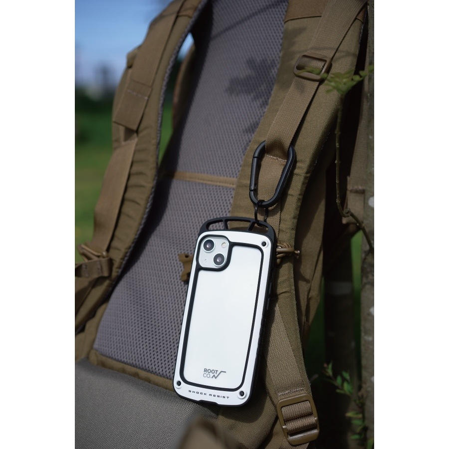 ROOT CO. : [iPhone 13専用] GRAVITY Shock Resist Case Elk. (BLACK)