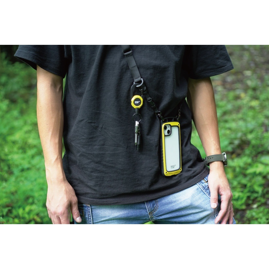 ROOT CO. : [iPhone 13専用] GRAVITY Shock Resist Case Elk. (BLACK)