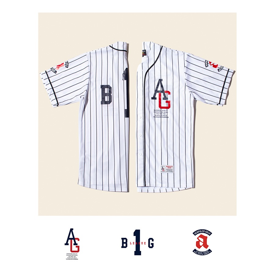 ACAPULCO GOLD : B1G BASEBALL JERSEY