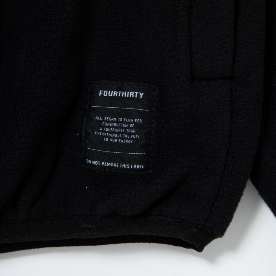 430 : PRTC FLEECE HALF ZIP PULL OVER