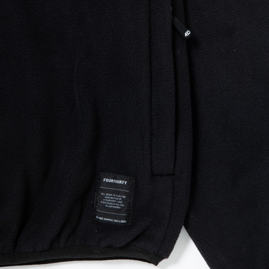 430 : PRTC FLEECE HALF ZIP PULL OVER