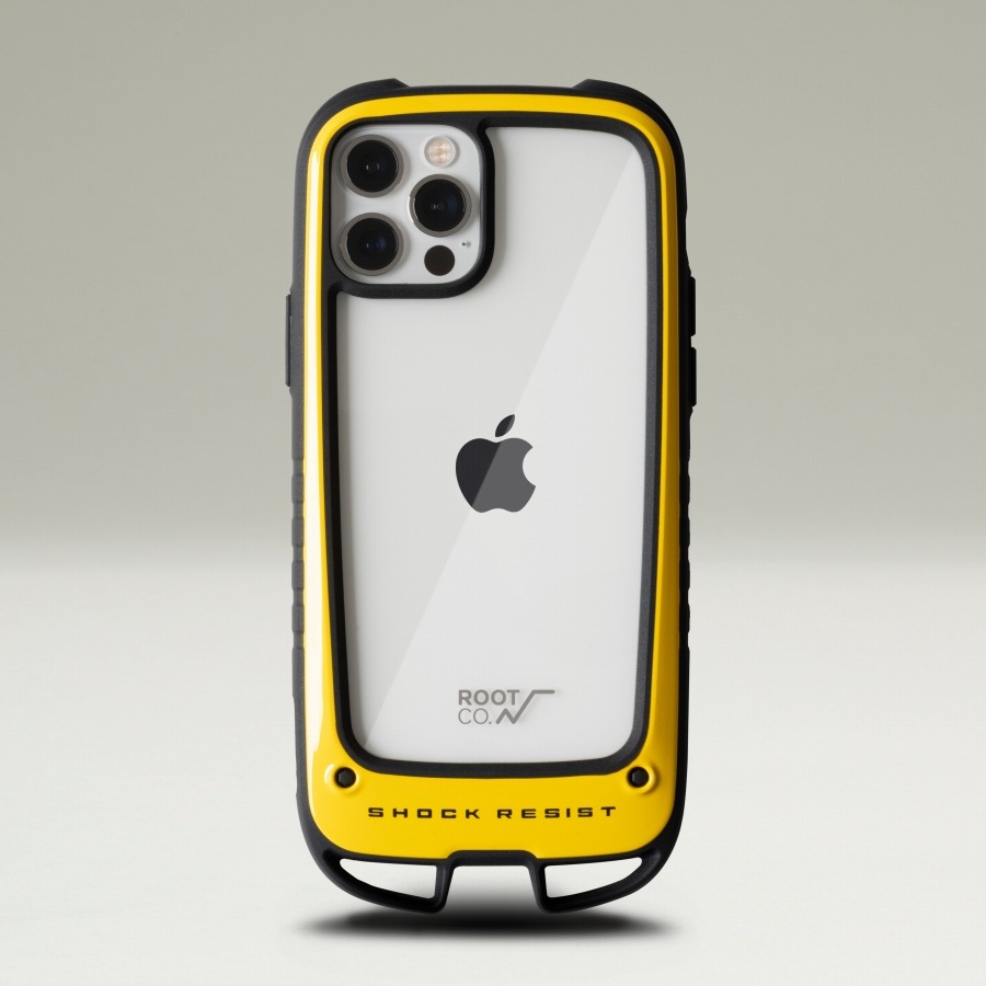 ROOT CO. : [iPhone12/12Pro専用] GRAVITY Shock Resist Case +Hold. (YELLOW)