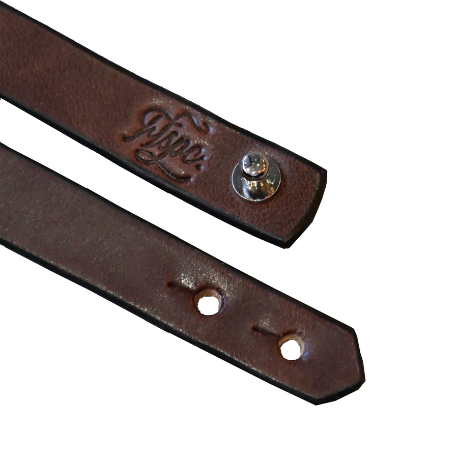 FLSPC. : SADDLE LEATHER BRACELET