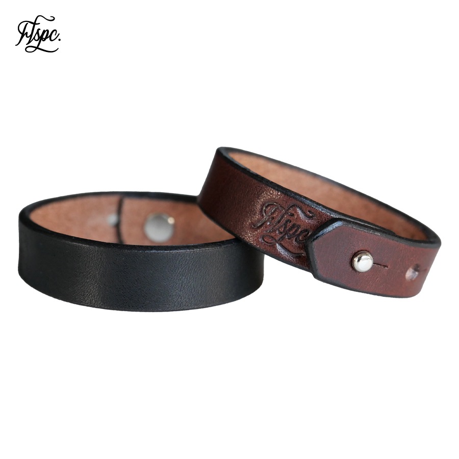 FLSPC. : SADDLE LEATHER BRACELET