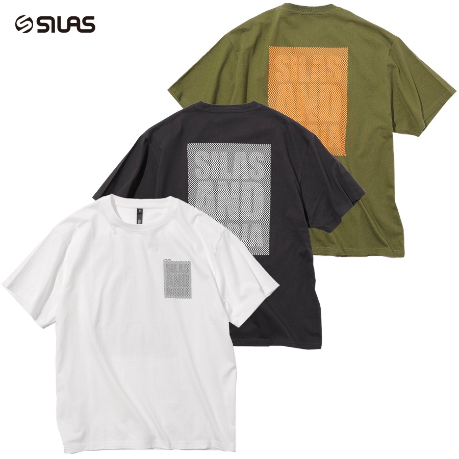 SILAS : ZIGZAG S/S TEE