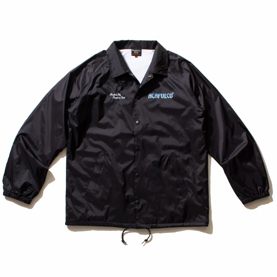 ACAPULCO GOLD : KNIGHT LOGO NYLON JACKET