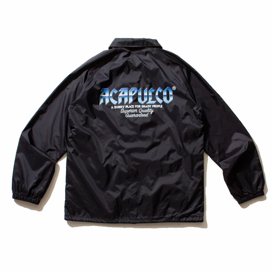 ACAPULCO GOLD : KNIGHT LOGO NYLON JACKET