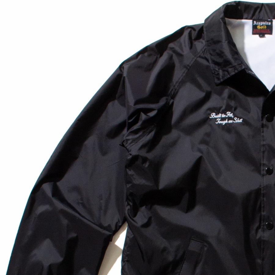 ACAPULCO GOLD : KNIGHT LOGO NYLON JACKET