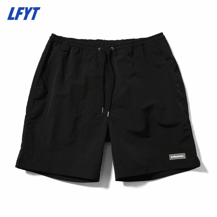 LFYT : RUBBER PATCH NYLON SHORTS