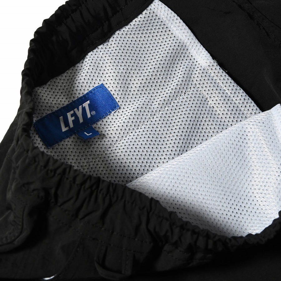 LFYT : RUBBER PATCH NYLON SHORTS