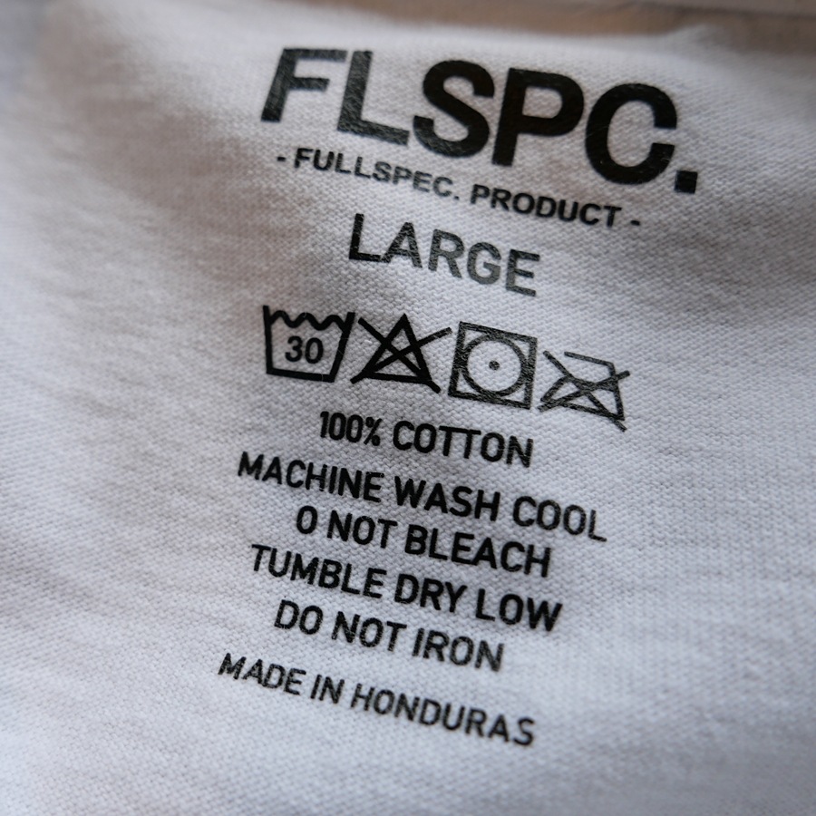 FLSPC. : GARMENT DYE S/S TEE 