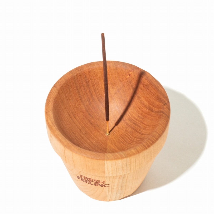 FRESH FEELING : POT INCENSE HOLDER / American Cherry
