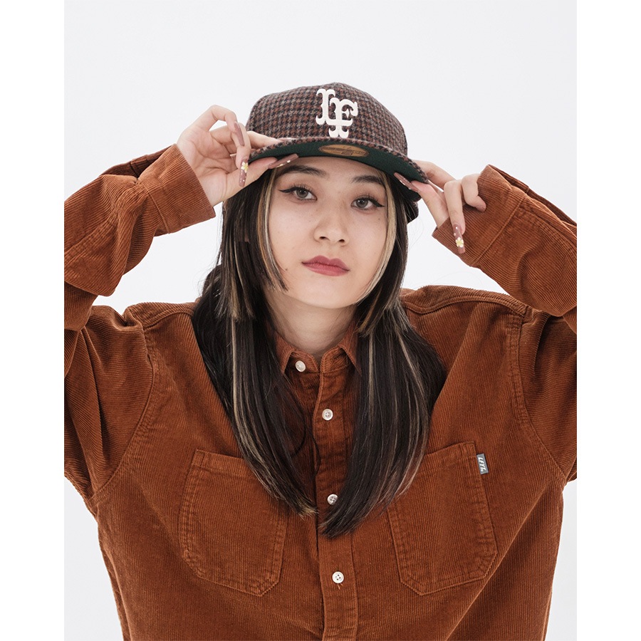 LFYT × NEW ERA HOUNDSTOOTH 59FIFTY FITTED CAP