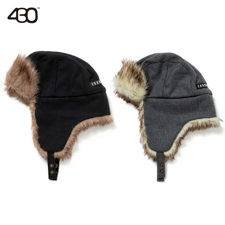 430 : WOOL AVIATOR CAP