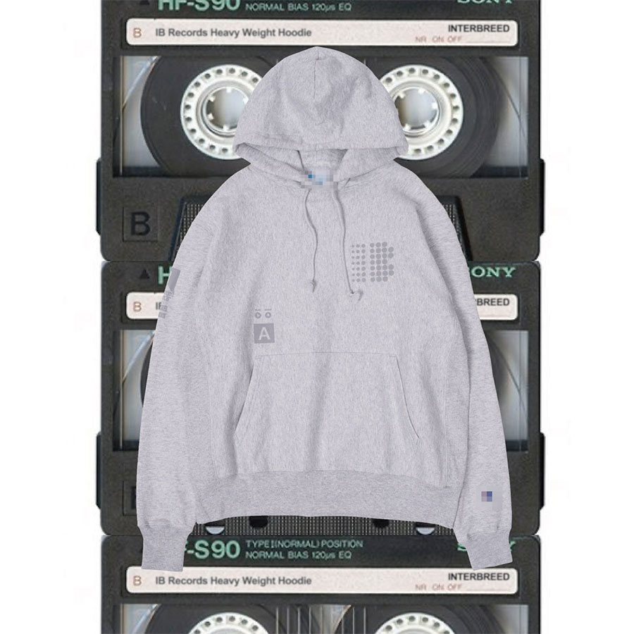 INTERBREED : IB Records Heavy Weight Hoodie