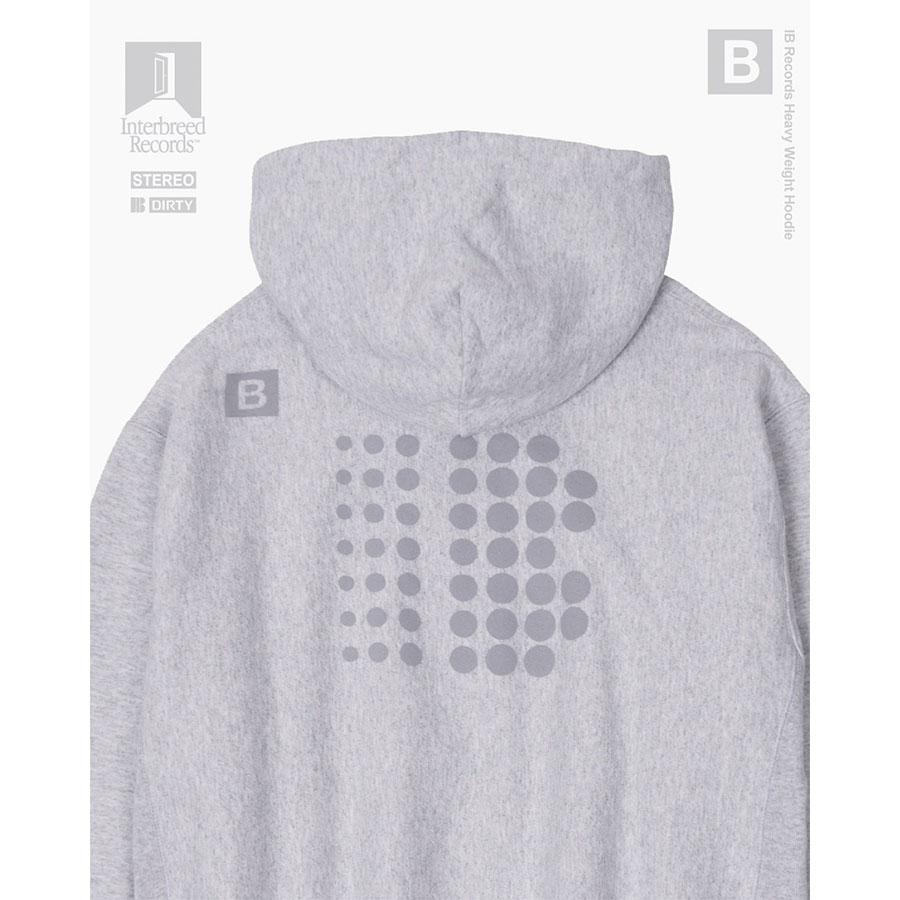 INTERBREED : IB Records Heavy Weight Hoodie
