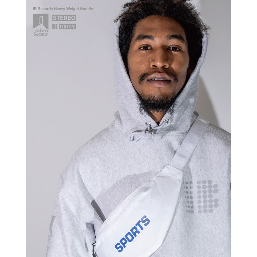 INTERBREED : IB Records Heavy Weight Hoodie