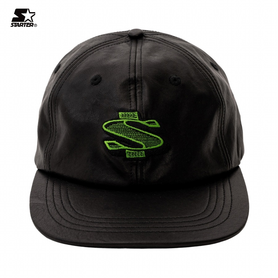 STARTER x INTERBREED “Genuine Leather Snapback” (Dollar sign)