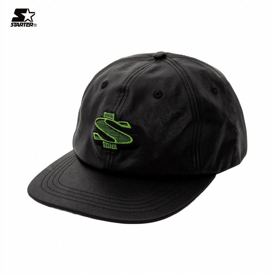 STARTER x INTERBREED “Genuine Leather Snapback” (Dollar sign)