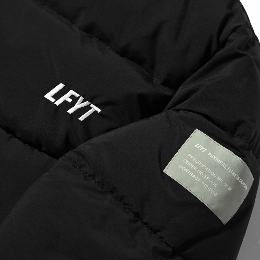 LFYT : CORDUROY COLLAR PUFFER JACKET