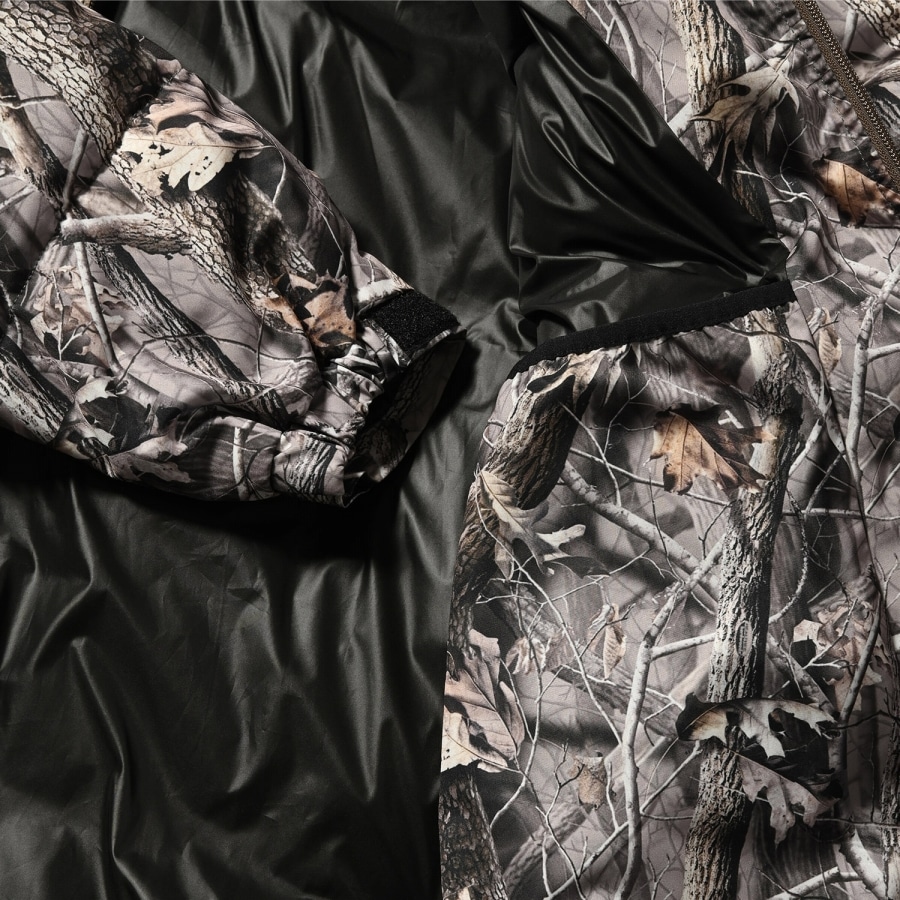 LFYT : CORDUROY COLLAR PUFFER JACKET