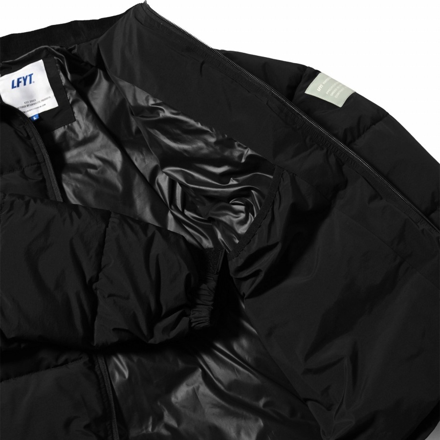 LFYT : CORDUROY COLLAR PUFFER JACKET