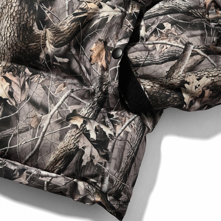 LFYT : CORDUROY COLLAR PUFFER JACKET