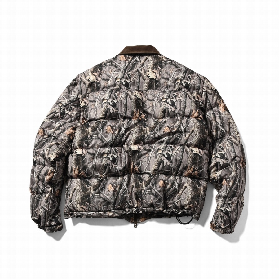 LFYT : CORDUROY COLLAR PUFFER JACKET