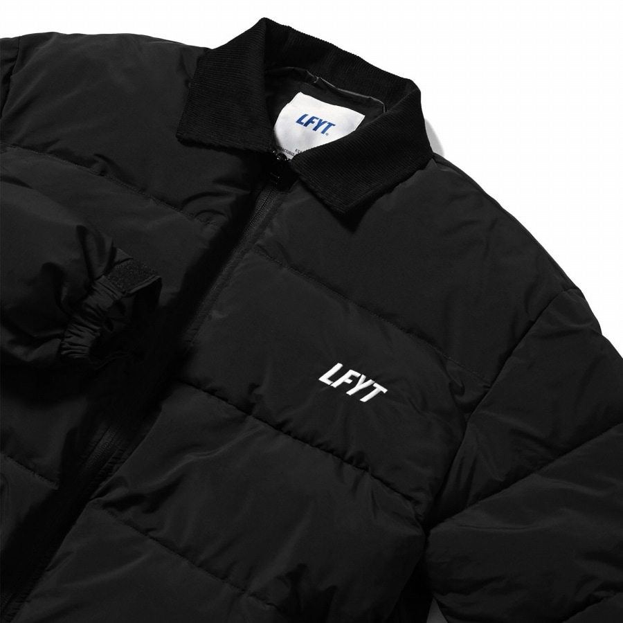 LFYT : CORDUROY COLLAR PUFFER JACKET