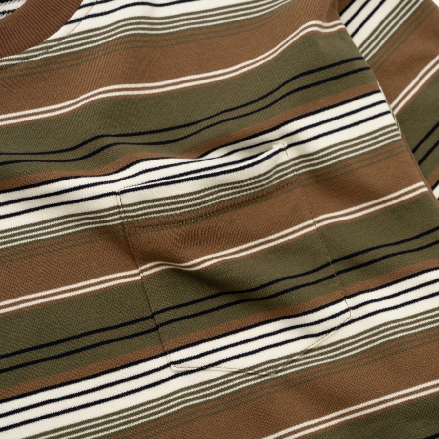 INTERBREED : French Terry Striped Tee