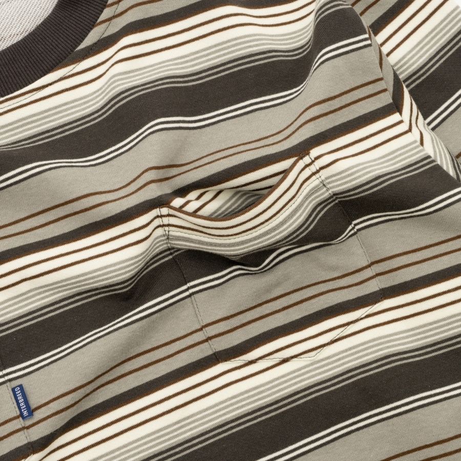 INTERBREED : French Terry Striped Tee