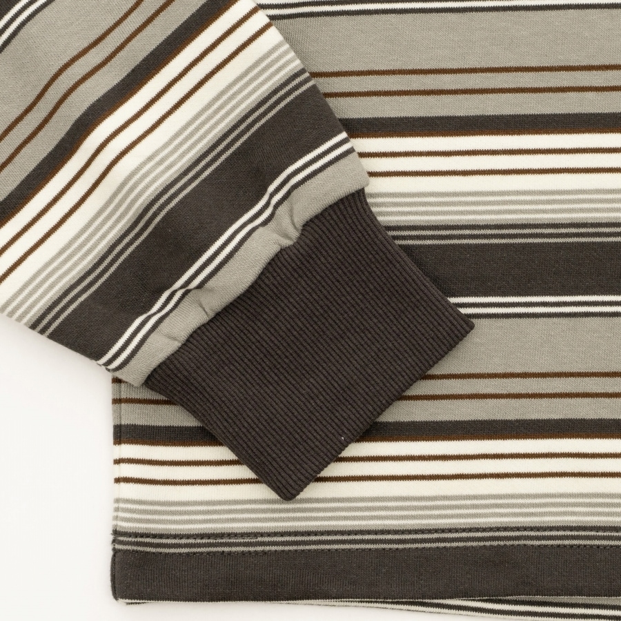 INTERBREED : French Terry Striped Tee