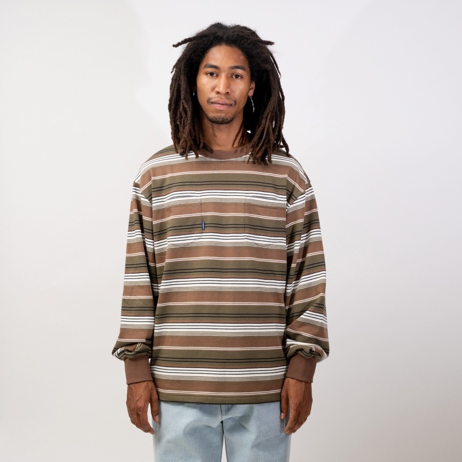 INTERBREED : French Terry Striped Tee