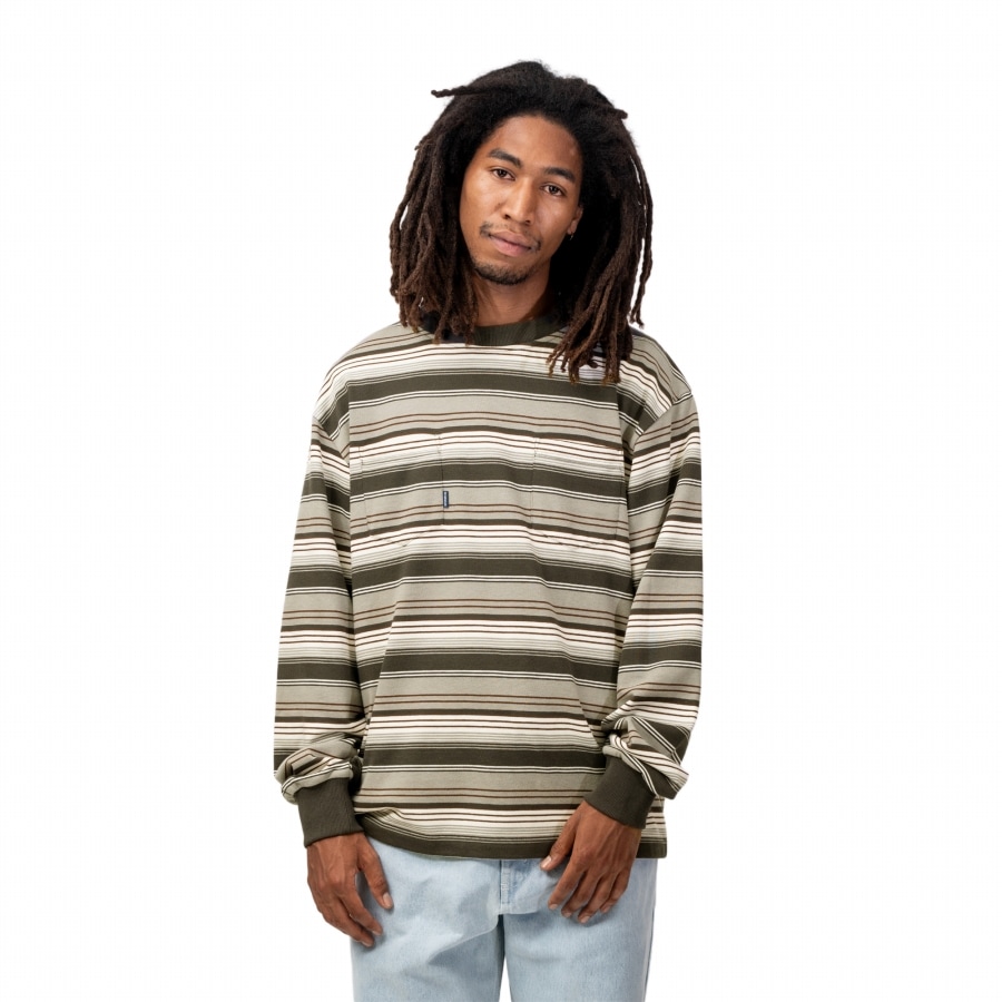 INTERBREED : French Terry Striped Tee