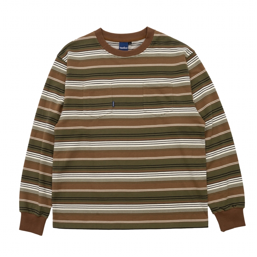 INTERBREED : French Terry Striped Tee