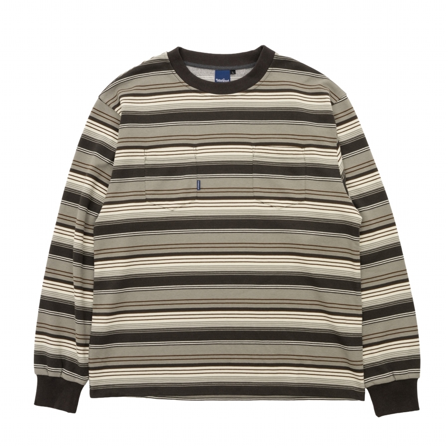 INTERBREED : French Terry Striped Tee