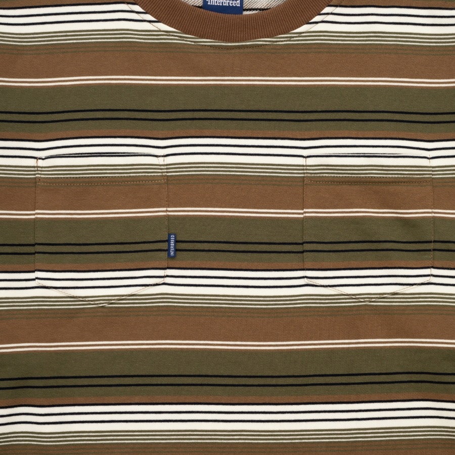 INTERBREED : French Terry Striped Tee