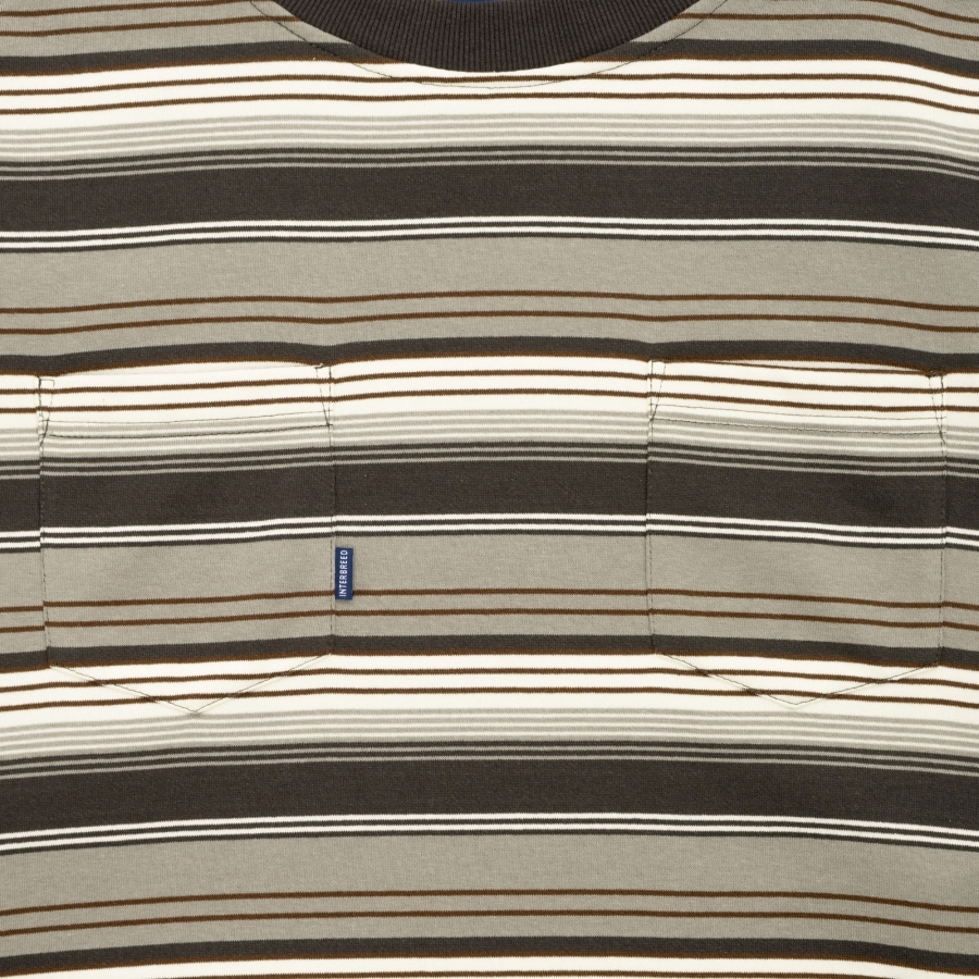 INTERBREED : French Terry Striped Tee