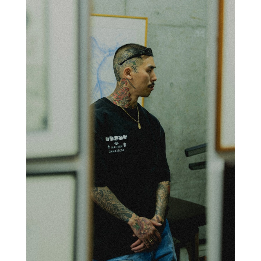 CLUCT : S/S TEE C [NATHAN KOSTECHKO]