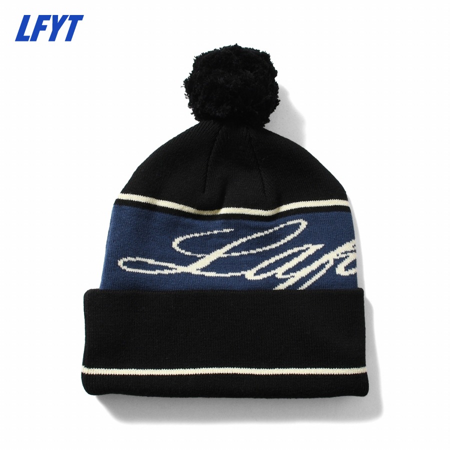 LFYT : PLAYFIELD POM KNIT CAP